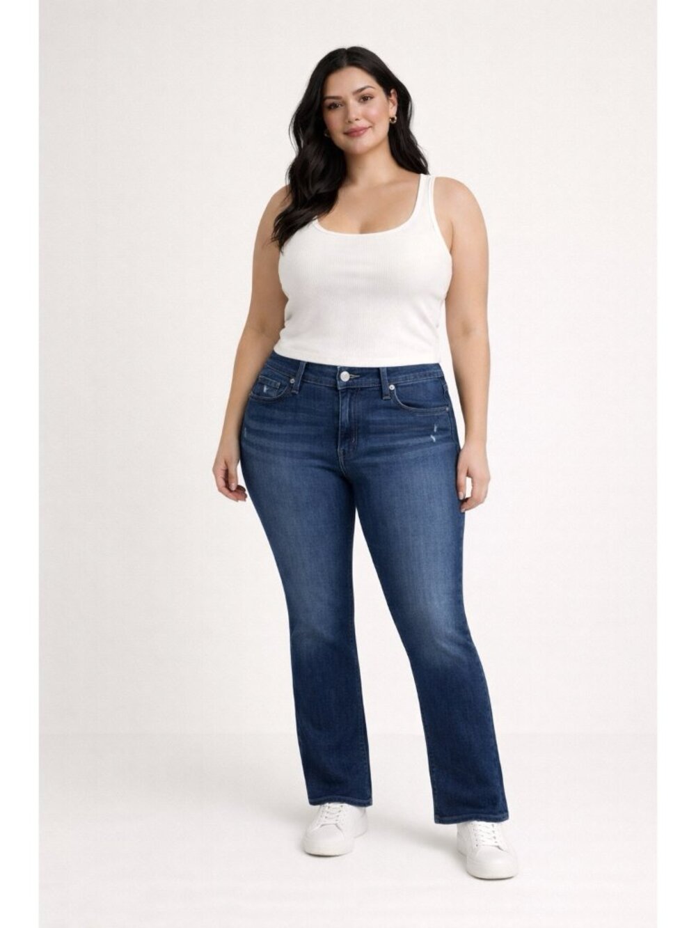 Levi's 529 Curvy Bootcut Jeans Women's Size 33 Blue Stretch Denim